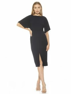 Wholesale 🤩 ALEXIA ADMOR Mila 👗 Dress ✨ -ALEXIA ADMOR Shop D3977 NAVY 2 scaled