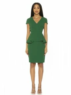 Buy ❤️ ALEXIA ADMOR Willow 👗 Dress 🥰 -ALEXIA ADMOR Shop D3981 GRN 1 scaled