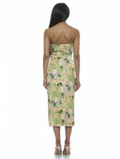 Cheapest 👏 ALEXIA ADMOR Camden 👗 Dress ⌛ -ALEXIA ADMOR Shop D3997 GREEN FLORAL 3 scaled