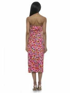 Cheapest 👏 ALEXIA ADMOR Camden 👗 Dress ⌛ -ALEXIA ADMOR Shop D3997 PINK FLORAL 3 scaled