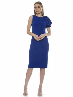 Hot Sale 💯 ALEXIA ADMOR Amazon 👗 Dress 🧨 -ALEXIA ADMOR Shop D4002 COBALT 1 scaled