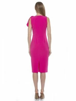 Hot Sale 💯 ALEXIA ADMOR Amazon 👗 Dress 🧨 -ALEXIA ADMOR Shop D4002 HOT PINK 3 scaled