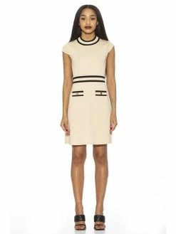 Top 10 ⭐ ALEXIA ADMOR Alaska 👗 Dress 🎁 -ALEXIA ADMOR Shop D4013 OAT MULTI 1 scaled