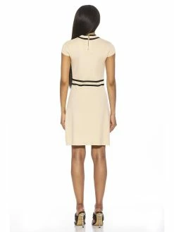 Top 10 ⭐ ALEXIA ADMOR Alaska 👗 Dress 🎁 -ALEXIA ADMOR Shop D4013 OAT MULTI 3 scaled