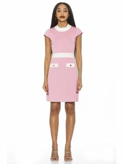 Top 10 ⭐ ALEXIA ADMOR Alaska 👗 Dress 🎁 -ALEXIA ADMOR Shop D4013 PINK 1 scaled