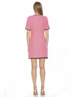 Best Pirce 😀 ALEXIA ADMOR Holly 👗 Dress 😉 -ALEXIA ADMOR Shop D4014 PINK 3 scaled