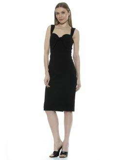 Discount 😍 ALEXIA ADMOR Juniper 👗 Dress 🛒 -ALEXIA ADMOR Shop D4026 BLACK 1 scaled