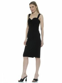 Discount 😍 ALEXIA ADMOR Juniper 👗 Dress 🛒 -ALEXIA ADMOR Shop D4026 BLACK 2 scaled