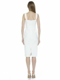 Discount 😍 ALEXIA ADMOR Juniper 👗 Dress 🛒 -ALEXIA ADMOR Shop D4026 IVORY 3 scaled