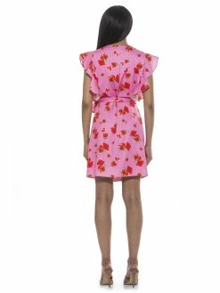 New π ALEXIA ADMOR Maia Wrap π Dress π 17 New π ALEXIA ADMOR Maia Wrap π Dress π -ALEXIA ADMOR Shop D4028 PINK FLORAL 3 scaled