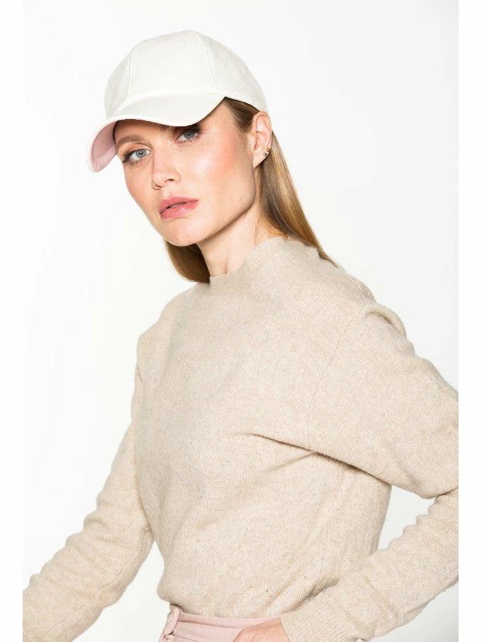 Budget ⭐ ALEXIA ADMOR Samantha Pleather ⚾ Baseball Hat ⭐ 4 Budget ⭐ ALEXIA ADMOR Samantha Pleather ⚾ Baseball Hat ⭐ - Image 4