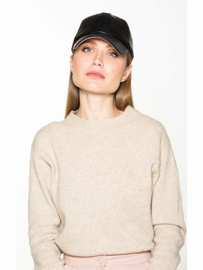 Budget ⭐ ALEXIA ADMOR Samantha Pleather ⚾ Baseball Hat ⭐ 10 Budget ⭐ ALEXIA ADMOR Samantha Pleather ⚾ Baseball Hat ⭐ - Image 10