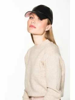 Budget ⭐ ALEXIA ADMOR Samantha Pleather ⚾ Baseball Hat ⭐ 23 Budget ⭐ ALEXIA ADMOR Samantha Pleather ⚾ Baseball Hat ⭐ -ALEXIA ADMOR Shop H033 BLACK 2