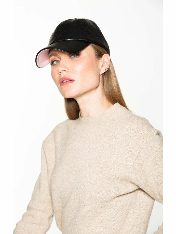 Budget ⭐ ALEXIA ADMOR Samantha Pleather ⚾ Baseball Hat ⭐ 12 Budget ⭐ ALEXIA ADMOR Samantha Pleather ⚾ Baseball Hat ⭐ - Image 12