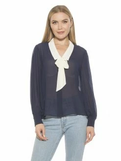 Cheapest 🤩 ALEXIA ADMOR Serena Blouse 😍 -ALEXIA ADMOR Shop IVORY 1 51291f36 58d9 4930 a9c7 dd02454edc88 scaled