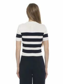 Cheap ⌛ ALEXIA ADMOR Saylor Top 🥰 -ALEXIA ADMOR Shop NAVY 3 scaled