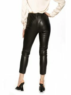 Best reviews of 👍 ALEXIA ADMOR Leather Pants 🧨 -ALEXIA ADMOR Shop P142A BLACK 3 scaled