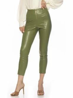 Best reviews of 👍 ALEXIA ADMOR Leather Pants 🧨 -ALEXIA ADMOR Shop P142A OLIVE 1