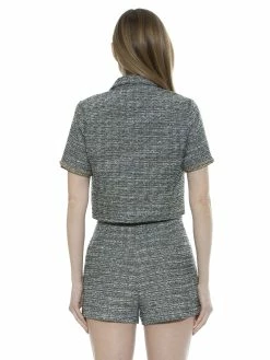 Best reviews of 🌟 ALEXIA ADMOR Justina Short 🥰 -ALEXIA ADMOR Shop P150 BLACK TWEED 3 scaled