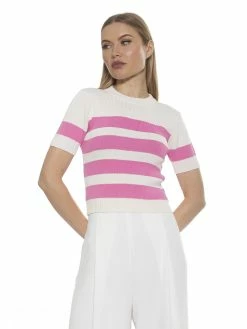 Cheap ⌛ ALEXIA ADMOR Saylor Top 🥰 -ALEXIA ADMOR Shop PNK 1 scaled