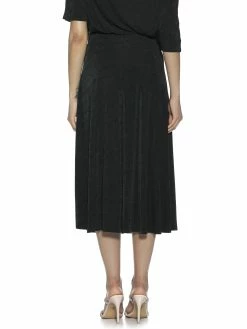 Cheapest ✨ ALEXIA ADMOR Midi 👗 Skirt 👍 -ALEXIA ADMOR Shop S121 BLACK 3 scaled