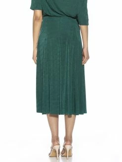 Cheapest ✨ ALEXIA ADMOR Midi 👗 Skirt 👍 -ALEXIA ADMOR Shop S121 EMERALD 3 scaled