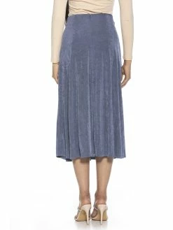 Cheapest ✨ ALEXIA ADMOR Midi 👗 Skirt 👍 -ALEXIA ADMOR Shop S121 NAVY 3 scaled