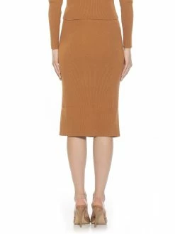 Best Pirce 🧨 ALEXIA ADMOR Olivia 👗 Skirt 🛒 -ALEXIA ADMOR Shop S127 CAMEL 3 scaled