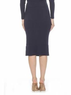 Best Pirce 🧨 ALEXIA ADMOR Olivia 👗 Skirt 🛒 -ALEXIA ADMOR Shop S127 NAVY 3 scaled