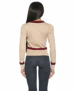 Best reviews of 🧨 ALEXIA ADMOR Savannah Cardigan ✔️ -ALEXIA ADMOR Shop T533 BEIGE MULTI 3