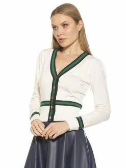 Best reviews of 🧨 ALEXIA ADMOR Savannah Cardigan ✔️ -ALEXIA ADMOR Shop T533 IVORY MULTI 2 scaled