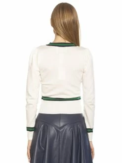 Best reviews of 🧨 ALEXIA ADMOR Savannah Cardigan ✔️ -ALEXIA ADMOR Shop T533 IVORY MULTI 3 scaled