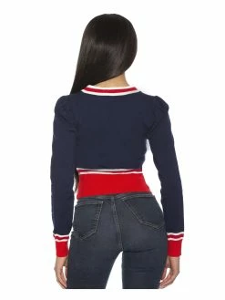 Best reviews of 🧨 ALEXIA ADMOR Savannah Cardigan ✔️ -ALEXIA ADMOR Shop T533 NAVY MULTI 3 scaled