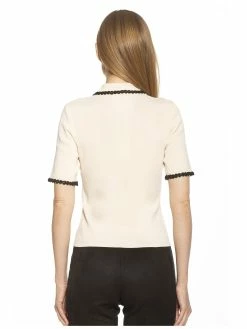 Flash Sale 🥰 ALEXIA ADMOR Brianna Top 😍 -ALEXIA ADMOR Shop T534 IVORY 3 scaled