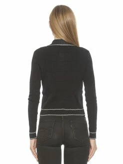Buy 🧨 ALEXIA ADMOR Dani Cardigan 🌟 -ALEXIA ADMOR Shop T554 BLACK 3 scaled