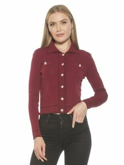 Buy 🧨 ALEXIA ADMOR Dani Cardigan 🌟 -ALEXIA ADMOR Shop T554 BUR 1 scaled