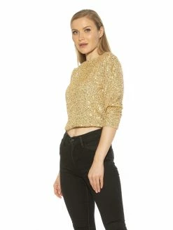 Brand new 🧨 ALEXIA ADMOR Blaire Top 😉 -ALEXIA ADMOR Shop T557 GLD 2 scaled