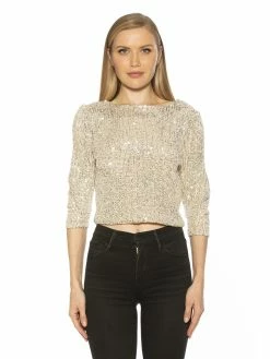 Brand new 🧨 ALEXIA ADMOR Blaire Top 😉 -ALEXIA ADMOR Shop T557 SIL 1 scaled