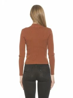 Hot Sale ⭐ ALEXIA ADMOR Samantha Top 🧨 -ALEXIA ADMOR Shop T560 CAMEL 3 scaled