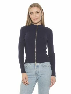 Hot Sale ⭐ ALEXIA ADMOR Samantha Top 🧨 -ALEXIA ADMOR Shop T560 NAVY 1 scaled