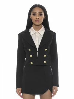 Best deal 🌟 ALEXIA ADMOR Jesse Blazer 🧨 -ALEXIA ADMOR Shop T567 BLACK 1 scaled