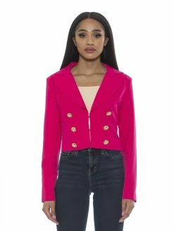 Best deal 🌟 ALEXIA ADMOR Jesse Blazer 🧨 -ALEXIA ADMOR Shop T567 HOT PINK 1 scaled