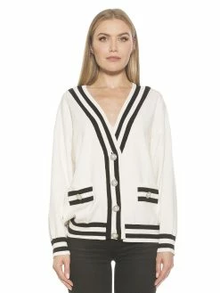 Best reviews of ⭐ ALEXIA ADMOR Frances Cardigan 💯 -ALEXIA ADMOR Shop T568 IVORY 1 scaled