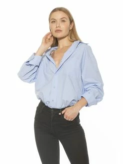 Outlet 🎉 ALEXIA ADMOR Amber 👕 Shirt ✔️ -ALEXIA ADMOR Shop T572 BLU 2 scaled