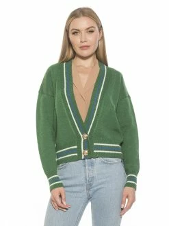 Best Sale ⭐ ALEXIA ADMOR Catherine Sweater 🔥 -ALEXIA ADMOR Shop T576 GREEN MULTI 1 scaled