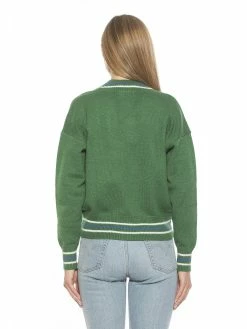 Best Sale ⭐ ALEXIA ADMOR Catherine Sweater 🔥 -ALEXIA ADMOR Shop T576 GREEN MULTI 3 scaled
