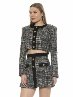 Wholesale ❤️ ALEXIA ADMOR Clara Jacket 👏 -ALEXIA ADMOR Shop T578 EMERALD MULT 2