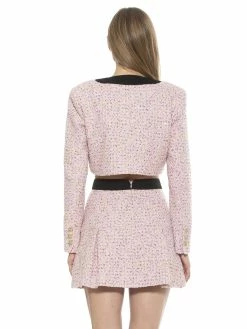 Wholesale ❤️ ALEXIA ADMOR Clara Jacket 👏 -ALEXIA ADMOR Shop T578 PINK MULTI 3 scaled