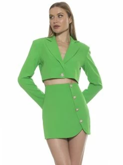 Budget 😀 ALEXIA ADMOR Jane Jacket 🥰 -ALEXIA ADMOR Shop T580 BRIGHT GREEN 1 scaled