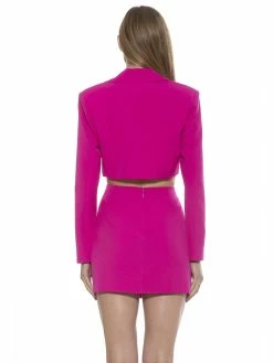 Budget 😀 ALEXIA ADMOR Jane Jacket 🥰 -ALEXIA ADMOR Shop T580 HOT PINK 3 scaled
